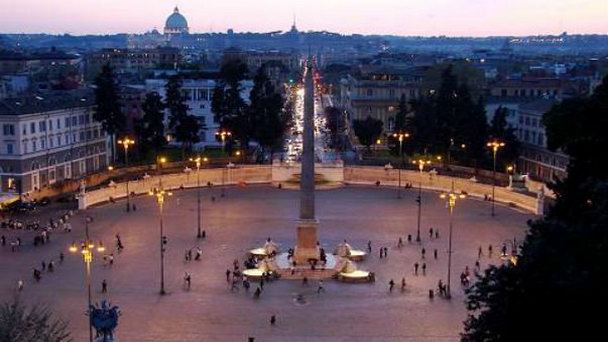 Холм Пинчио в Риме