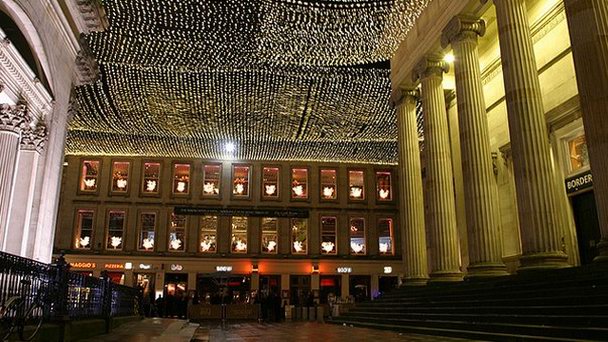 Площадь Royal Exchange в Шотландии Площадь Royal Exchange в Шотландии