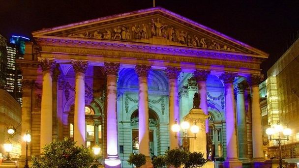 Фондовая биржа в Лондоне