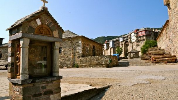 Иверский Монастырь в Халкидики