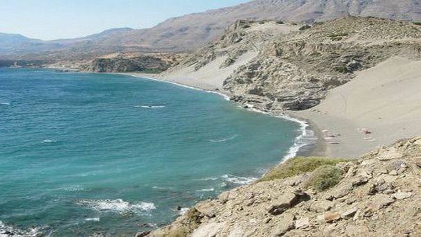 Пляж Агиос Павлос на Острове Крит