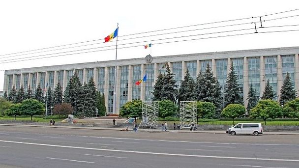 Здание правительства Молдовы в Кишиневе