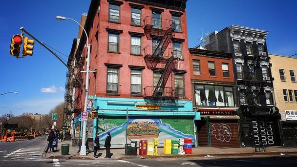 Ист-Виллидж в Нью-Йорке