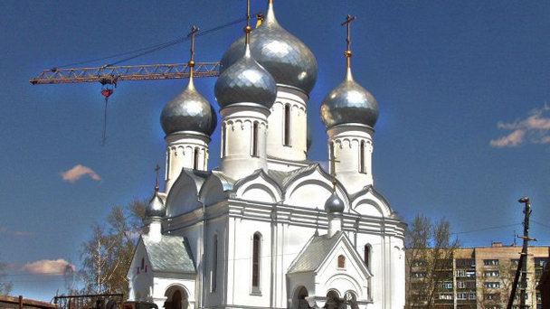 Знаменская церковь в Новосибирске