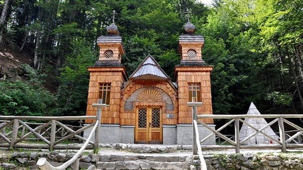 Русская часовня в Юлийских Альпах