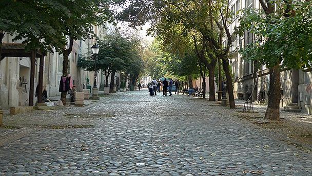 Район Скадарлия в Белграде