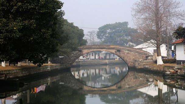 Мост Puji в Шанхае