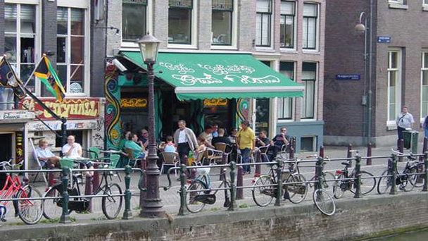 Кофешоп Greenhouse в Амстердаме