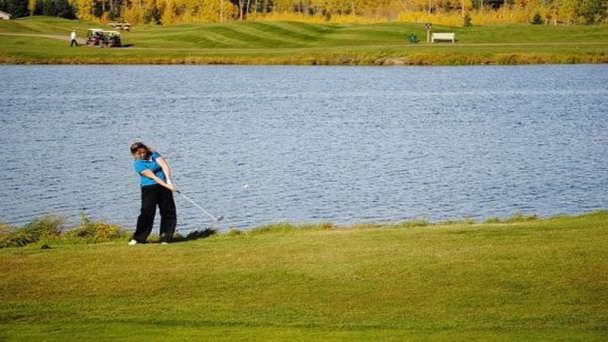 Гольф-кантри-клуб Wintergreen в Альберте