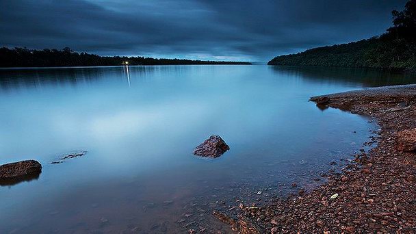 Река Махури в Кайенне Река Махури в Кайенне