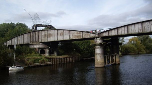 Железнодорожный мост Naburn в Англии