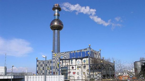 Мусоросжигательный завод Шпиттелау в Вене