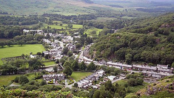 Деревушка Беддгелерте в Уэльсе