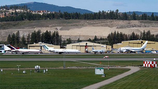 Международный аэропорт Келоуна в Британской Колумбии