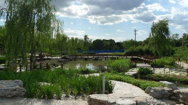 Парк Haidian в Пекине