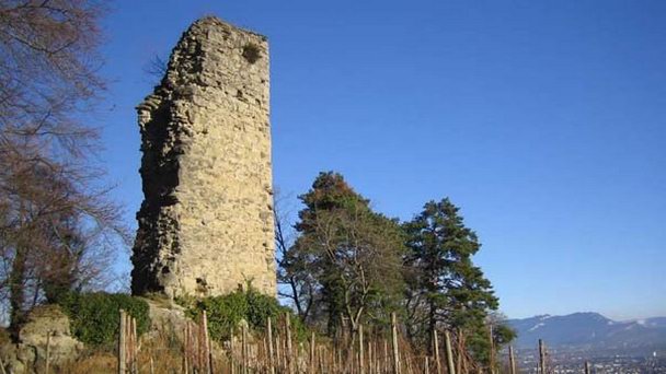 Развалины Гримменштайн в Берне