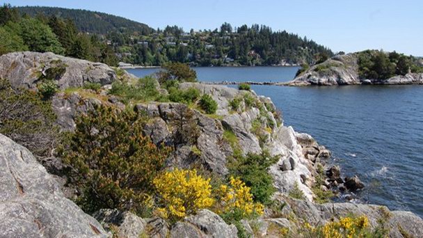 Парк Whytecliff в Британской Колумбии