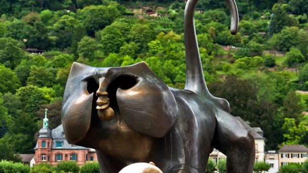 Мостовая обезьяна в Баден-Вюртемберге