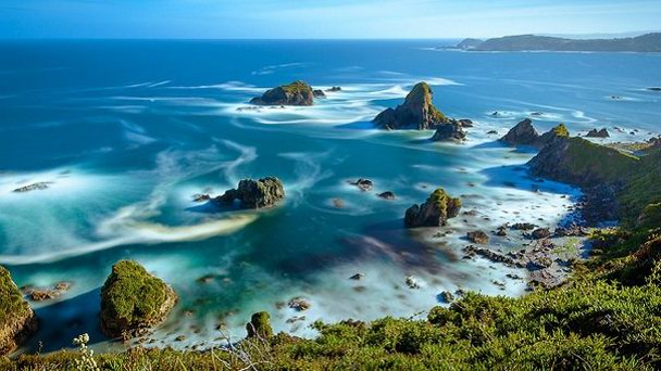 Остров Исла-Гранде в Пуэрто-Монте Остров Исла-Гранде в Пуэрто-Монте