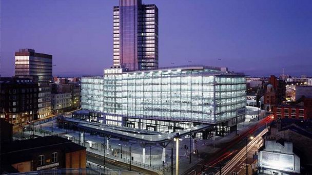 Транспортная развязка Shudehill Interchange в Англии