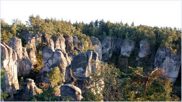 Праховские скалы в Чешском рае