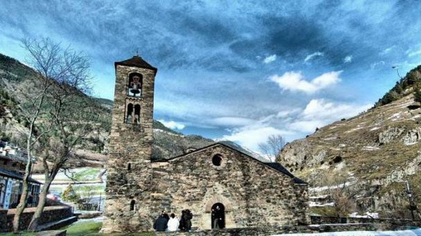 Церковь Сан-Мартин-де-ла Кортинада в Андорре ла Велла