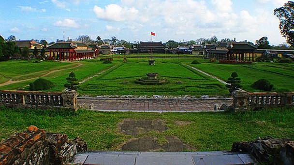 Запретный Пурпурный город в Хюэ