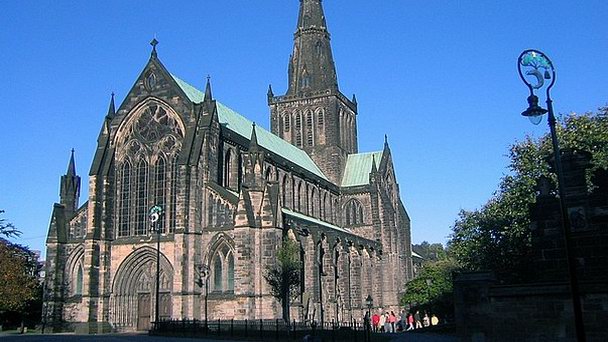 Кафедральный собор в Глазго в Шотландии