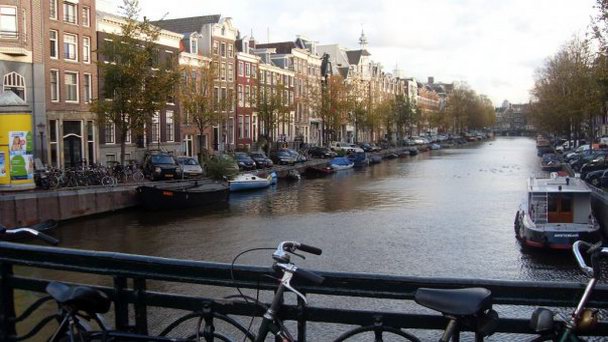 Каналы Амстела в Амстердаме