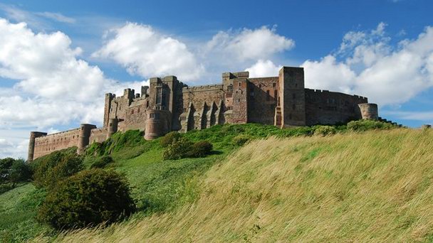 Замок Бамбург в Англии Замок Бамбург в Англии