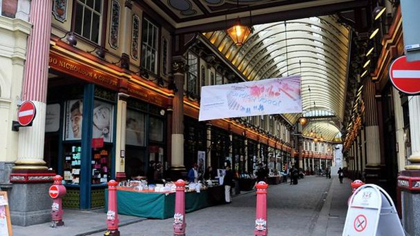 Рынок Leadenhall в Лондоне