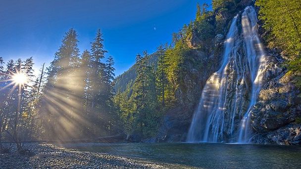 Водопад Virgin в Онтарио