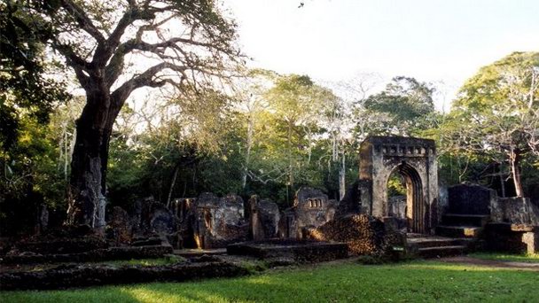 Руины Геди в Момбасе