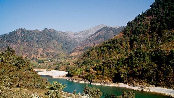 Река Сети в Покхаре