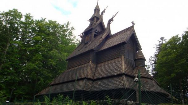 Церковь в Фантофте в Регионе Фьордов