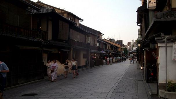 Улица Гейш в Токио