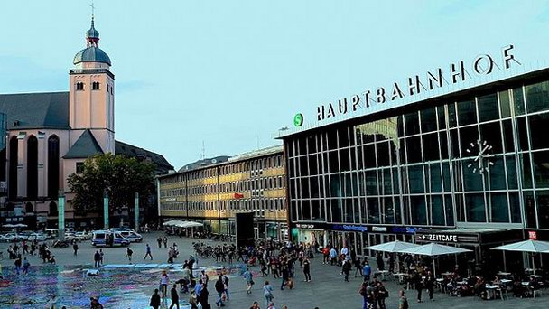 Центральный железнодорожный вокзал в Кельне