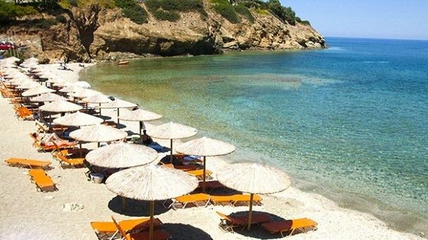 Пляж Мононафтис на Острове Крит