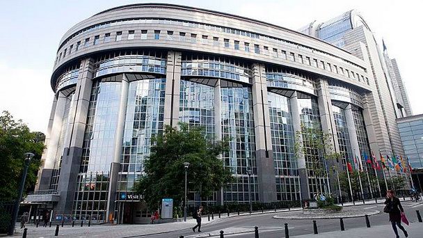 Главное здание Европарламента в Брюсселе