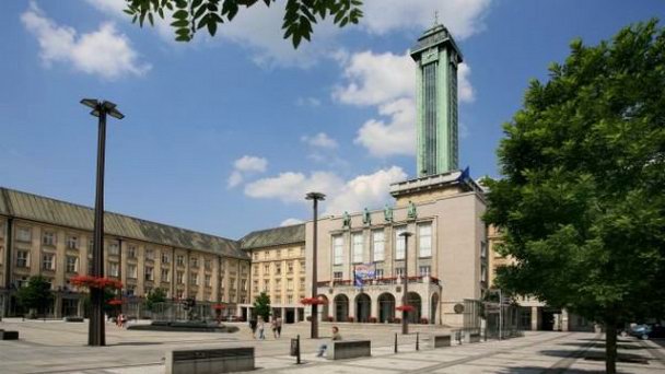 Смотровая башня ратуши в Остраве Смотровая башня ратуши в Остраве