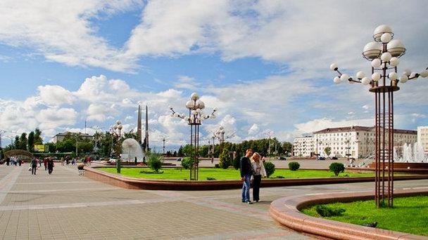 Площадь Победы в Витебске