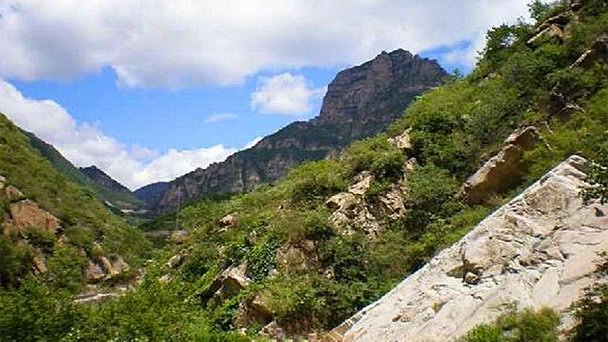 Гора Lingshan в Хэбэе