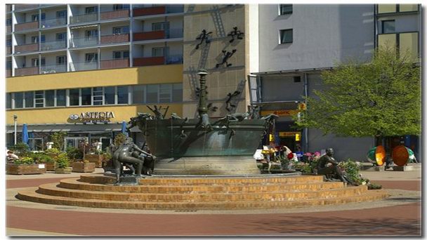 Фонтан Faunbrunnen в Саксония-Анхальт