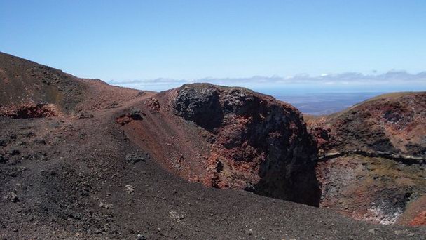 Вулкан Чико на Галапагосских островах