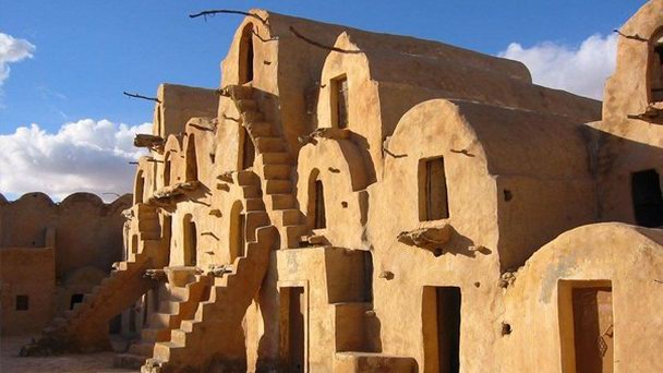 Деревня Татуин в Тунисе