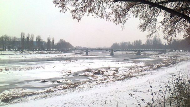 Транспортный мост в Ужгороде