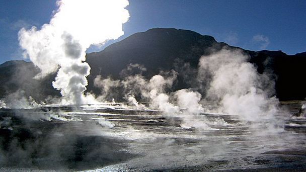 Долина гейзеров Татио в Сан-Педро-де-Атакаме