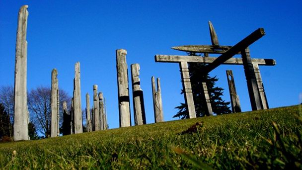 Горный парк Бернеби в Британской Колумбии Горный парк Бернеби в Британской Колумбии