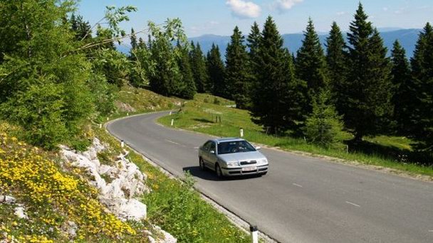 Автобан Villacher Alpenstrasse в Каринтии