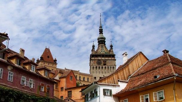 Часовая башня в Трансильвании